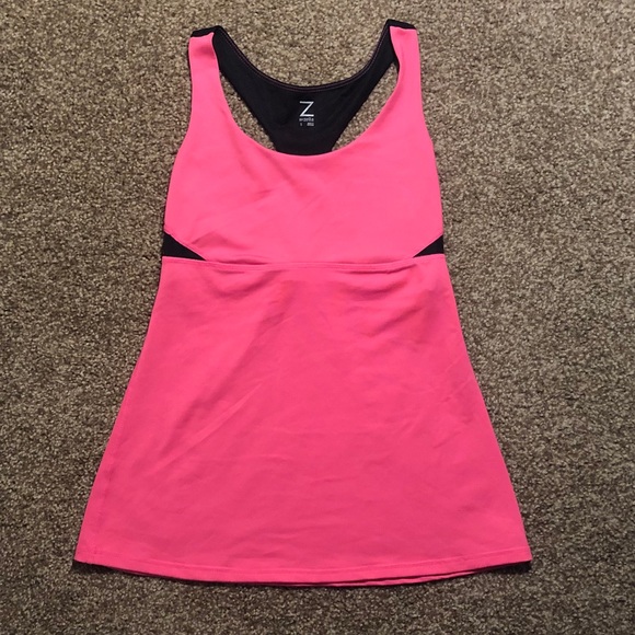 Pink Fitness Tank Top - Picture 1 of 8